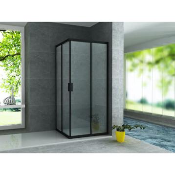 Creavit Aloni vierkante douchecabine 80x80 mat zwart beschikbaar voor biedingen