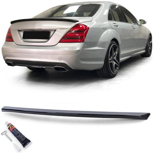 Achterklep spoiler Mercedes S-klasse W221 05-09 Glanzend, Auto-onderdelen, Overige Auto-onderdelen, Ophalen of Verzenden