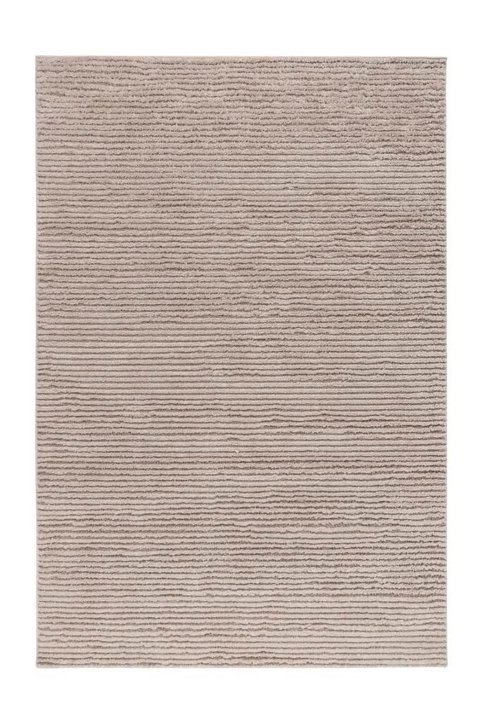 Hoogpolig Vloerkleed | Lotus | Strepen | Beige | 160x230 cm, Huis en Inrichting, Stoffering | Tapijten en Kleden, Verzenden