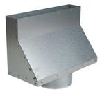 Rechte roosterschoen 305 x 57mm met aansluiting Ø 125mm, Doe-het-zelf en Verbouw, Verzenden, Nieuw