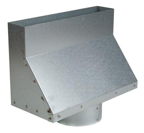 Rechte roosterschoen 305 x 57mm met aansluiting Ø 125mm, Doe-het-zelf en Verbouw, Ventilatie en Afzuiging, Nieuw, Verzenden