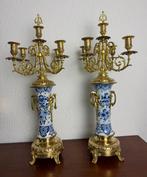 Kandelaar (2) - Aardewerk, Brons, Antiek en Kunst