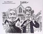 Pentekening Amerika - Peilingen van Iowa (lijst optie), Verzenden