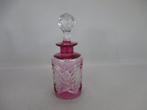 Val Saint Lambert - Flacon (4) - in Rose - Kristal - 4, Antiek en Kunst, Antiek | Glas en Kristal