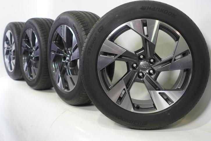 Audi e-tron GE Q8 e-tron 20 inch velgen Hankook Zomerbanden, Auto-onderdelen, Banden en Velgen, Velg(en), Gebruikt, 20 inch, Zomerbanden