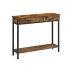 Hoppa! LNT015B01V1 Consoletafel Vintage van €56 voor €43, Huis en Inrichting, Kasten | Computermeubels, Ophalen of Verzenden, Nieuw