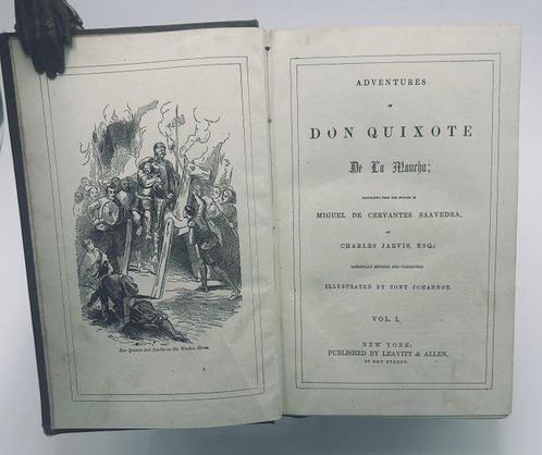 Miguel de Cervantes Saavedra - Adventures of Don Quixote de, Antiek en Kunst, Antiek | Boeken en Bijbels