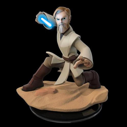 Disney Infinity Light FX Obi-Wan Kenobi, Verzamelen, Poppetjes en Figuurtjes, Zo goed als nieuw, Verzenden