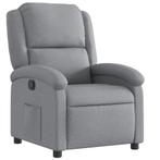 Verstelbare Fauteuil Lichtgrijs: Comfortabel & Goedkoop!, Huis en Inrichting, Fauteuils, Eenvoudig en strak, Nieuw, 75 tot 100 cm