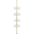 WENKO Telescooprek Dolcedo Hoekrek met 4 planken,, Verzenden, Nieuw