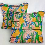 New pair of cushions made with Jim Thompson fabric- New