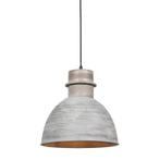 Set van 2 landelijke hanglampen grijs - Dory, Huis en Inrichting, Lampen | Hanglampen, Nieuw, Overige stijlen