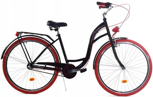 Meisjesfiets - 26 inch - met 3 versnellingen - zwart rood, Fietsen en Brommers, Fietsen | Meisjes, Nieuw, Ophalen of Verzenden