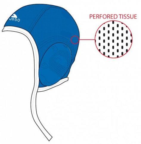 Turbo Waterpolo cap New Gen (luchtdoorlatend gaas stof), Watersport en Boten, Waterpolo, Nieuw, Verzenden