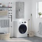 vidaXL Bovenkast 34,5x34x90 cm betongrijs, Minder dan 50 cm, Verzenden, Nieuw, Minder dan 100 cm