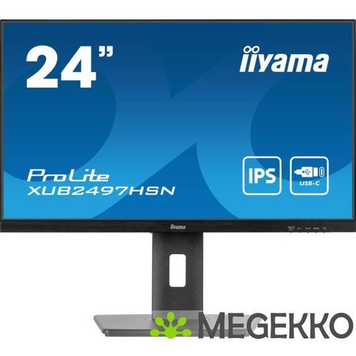 Iiyama ProLite XUB2497HSN-B2 24  Full HD 100Hz USB-C IPS, Computers en Software, Monitoren, Nieuw, Verzenden