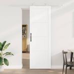 vidaXL Schuifdeurset ORKDAL Wit 78 x 232 cm, Doe-het-zelf en Verbouw, Verzenden, Nieuw