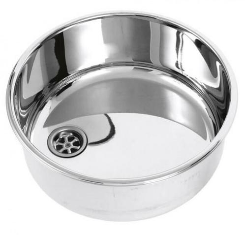 Navy Load Spoelbak Rond RVS Ø36–Ø38,5 H15, Caravans en Kamperen, Kampeeraccessoires, Nieuw