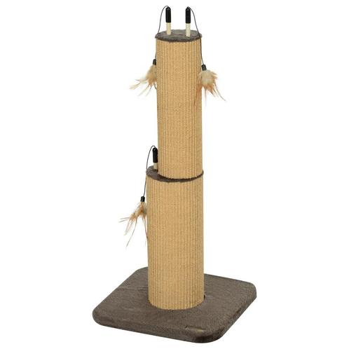 TRUUSK 2-in-1 Krabpaal, 78cm Krabkolom, Jute Kattenkrabboom, Dieren en Toebehoren, Katten-accessoires, Nieuw, Verzenden