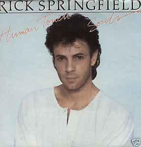 12 inch gebruikt - Rick Springfield - Human Touch, Cd's en Dvd's, Vinyl Singles, Zo goed als nieuw, Verzenden