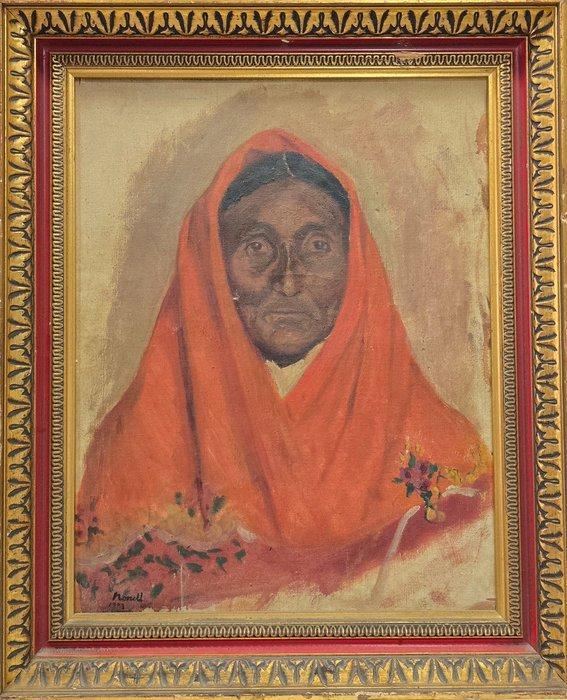 Isidre Nonell i Monturiol (1872-1911), Seguidor de - Raíces, Antiek en Kunst, Kunst | Schilderijen | Klassiek