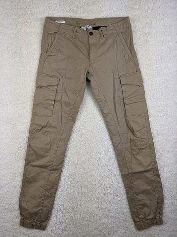 Jack & Jones khaki cargo pants W34 L36 beschikbaar voor biedingen