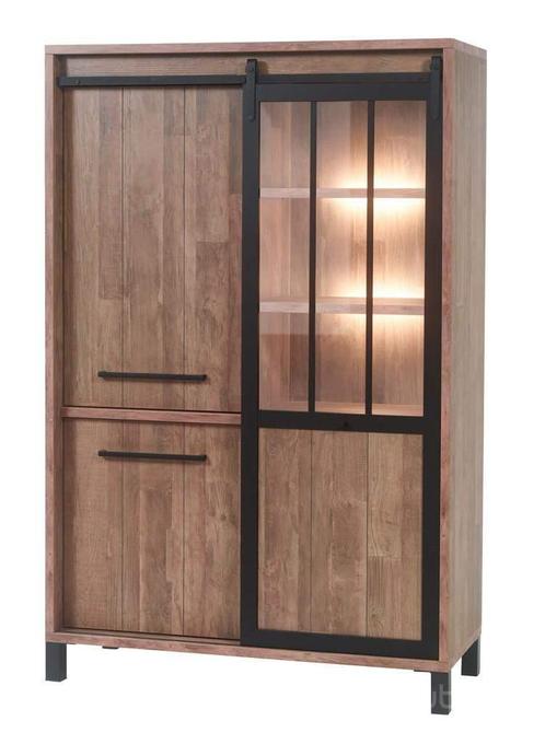Barkast Alphen Oud Teakhout - bergkasten, Huis en Inrichting, Kasten | Buffetkasten, Nieuw, Overige materialen