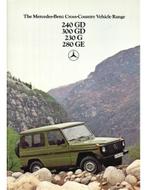 1979 MERCEDES BENZ G KLASSE BROCHURE ENGELS, Nieuw, Author