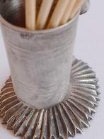 Hors doeuvre set - .800 zilver - houder voor tandenstokers, Antiek en Kunst