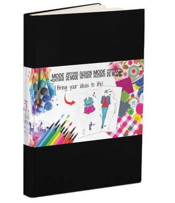 Mode schetsboek, Fashion sketchbook - kleurboek mode fashion beschikbaar voor biedingen