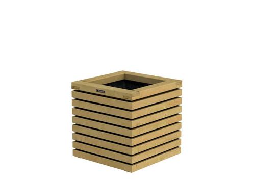 Bloembak Elan 50 Excellent 50 x 50 x 50 cm, Tuin en Terras, Schuttingen, Minder dan 3 meter, Nieuw, 1 tot 2 meter, Verzenden