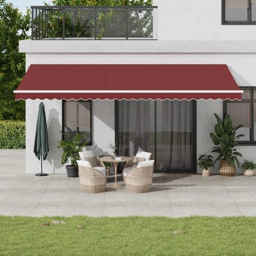 vidaXL Luifel handmatig uittrekbaar met LED 600x300 cm, Tuin en Terras, Zonneschermen, Nieuw, Verzenden
