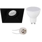 Voordeelset LED Spot Set - Pragmi Nivas Pro - GU10 Fitting -, Metaal of Aluminium, Nieuw, Ophalen of Verzenden, Led