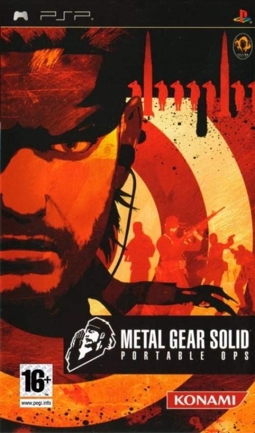 Metal Gear Solid Portable Ops (verpakking Duits, game Eng..., Spelcomputers en Games, Games | Sony PlayStation Portable, Gebruikt