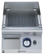 BAKPLAAT, 1 ZONE, GERIBD, GEBORSTELD CHROOM, 400 MM, TOPMODE, Verzenden, Nieuw in verpakking