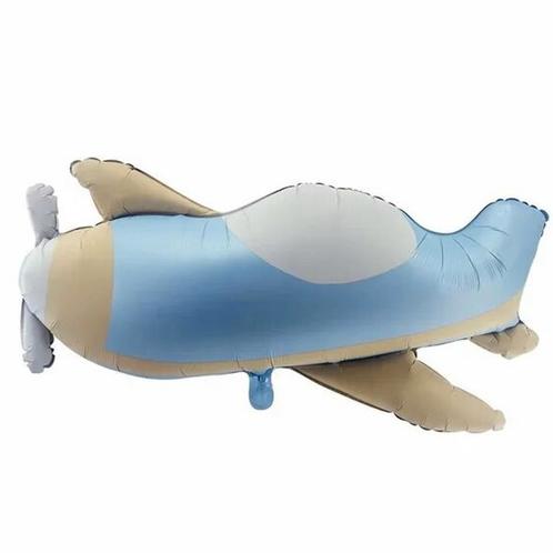 Grote folie ballon Vliegtuig, Kinderen en Baby's, Kraamcadeaus en Geboorteborden, Kraamcadeau, Nieuw, Verzenden