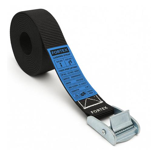 FORTEX spanband met gesp – 25 mm breed - 125/250daN - 2, Muziek en Instrumenten, Licht en Laser, Verzenden