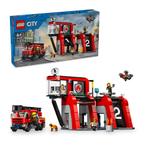 LEGO City - Fire Station with Fire Truck 60414, Kinderen en Baby's, Nieuw, Ophalen of Verzenden