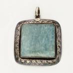 Zonder minimumprijs - Hanger Zilver - Amazoniet