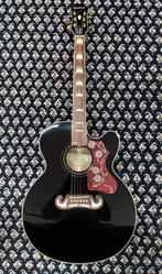 Epiphone - Studio (EJ-200SCE), Black - - Akoestische gitaar, Nieuw