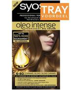 SYOSS OLEO INTENSE 6-80 CARAMEL BLOND HAARVERF TRAY 3 X 1 .., Verzenden, Nieuw