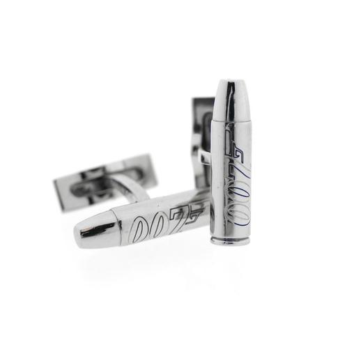 Exclusieve manchetknopen; S.T. Dupont; James Bond 007; Bu..., Antiek en Kunst, Antiek | Goud en Zilver, Ophalen of Verzenden