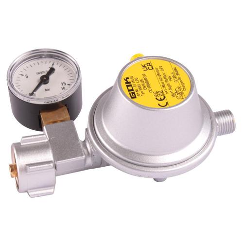 GOK Drukregelaar met Manometer 30mb 1/4L, Caravans en Kamperen, Kampeeraccessoires, Nieuw