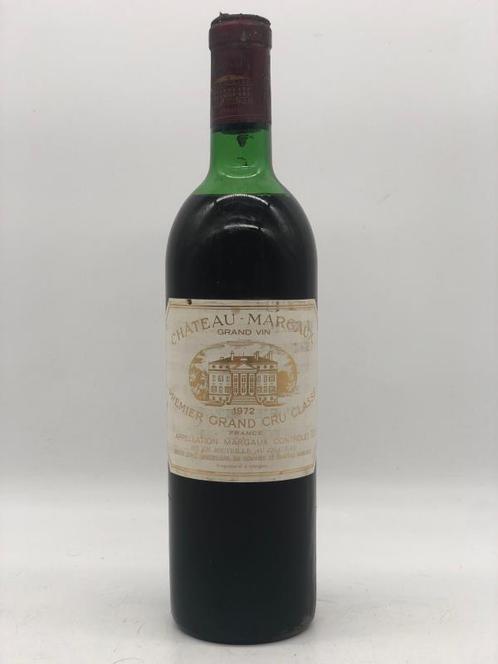 1 x 75cl Chateau Margaux 1972 (Bordeaux, rood) (rood), Verzamelen, Wijnen, Frankrijk, Rode wijn, Nieuw, Ophalen of Verzenden