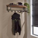 *WOONWINKEL* Kapstok Met Houten Plank, Verzenden, Nieuw