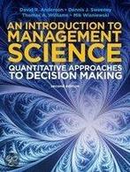Introduction to Management Science 9781408088401, Verzenden, Zo goed als nieuw
