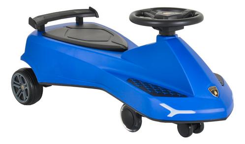 Lamborghini Swing Car Blue Wiebelauto 13771, Kinderen en Baby's, Speelgoed | Buiten | Voertuigen en Loopfietsen, Loopvoertuig