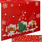 Ruhhy Feestelijke Tafelloper 180x40cm: Stijlvolle Kerstta..., Diversen, Kerst, Ophalen of Verzenden, Nieuw