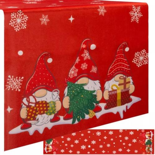 Ruhhy Feestelijke Tafelloper 180x40cm: Stijlvolle Kerstta..., Diversen, Kerst, Nieuw, Ophalen of Verzenden