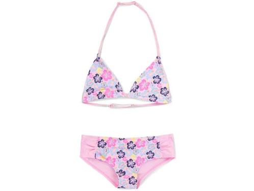Meisjes Bikini - Flowers - Roze, Kinderen en Baby's, Kinderkleding | Schoenen en Sokken, Verzenden